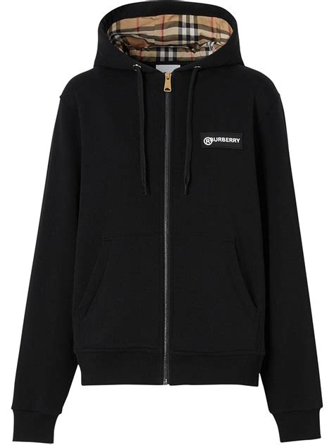 burberry zip up hoodie|burberry hoodie vintage.